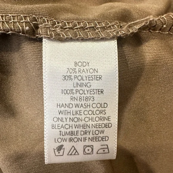 H by Halston Tie Front Rib Knit Midi Dress - Picture 11 of 12